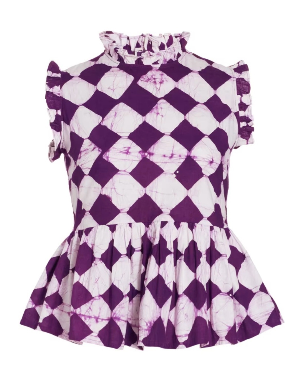 NWT Studio 189 Crossroads Ruffle Peplum Top